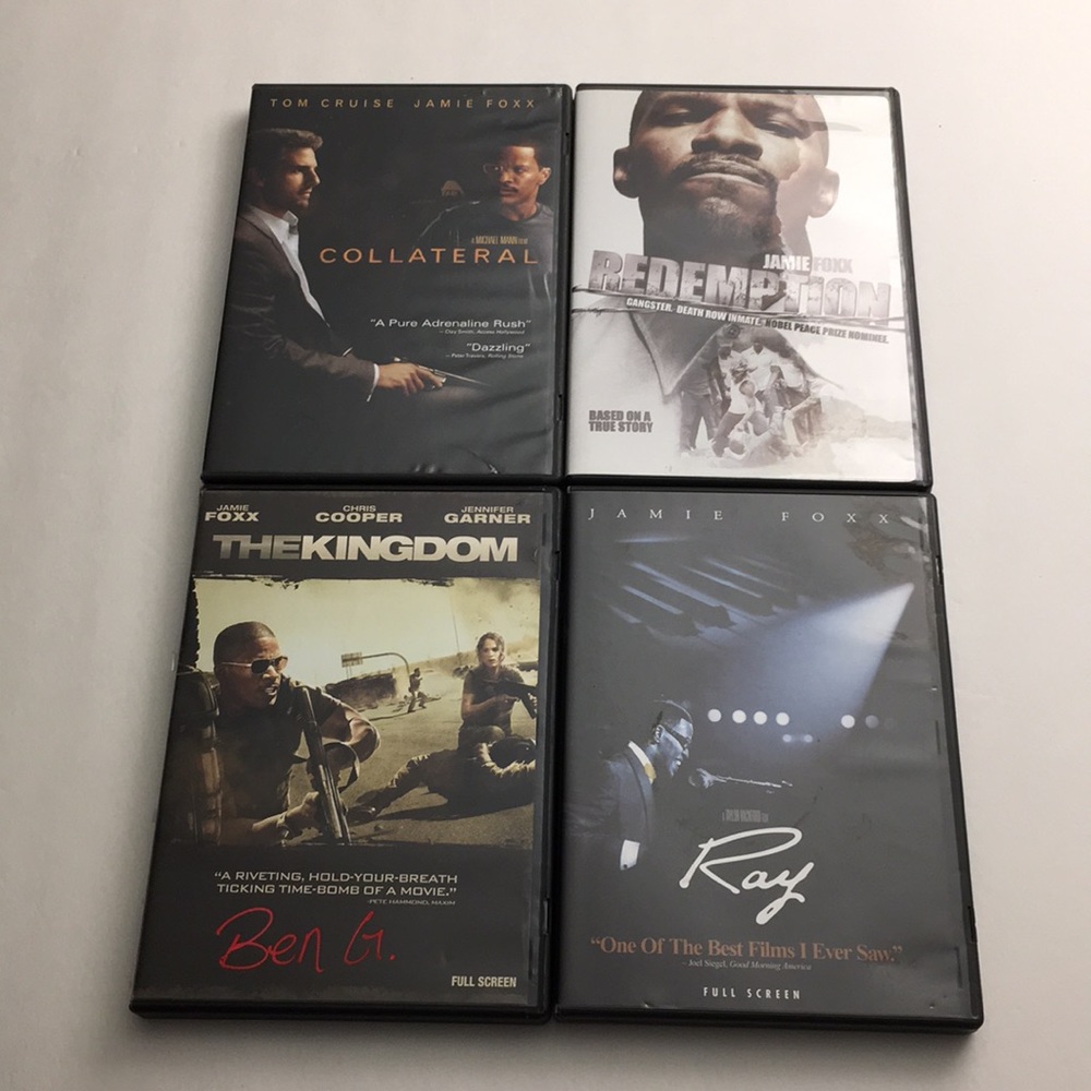 Jamie Foxx DVD movie bundle